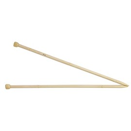 Hamanaka H250-110-8 Amiami Double Needle with Ball Length 13.0 inches (33 cm), 0.3 inches (8 mm)