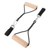 Wooden Gymnastic Rings Portable Pull Up Handles Arm Strength Trainer