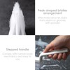 3 Pcs Pointed Bathroom Cleaning Brushes, V Shaped Brush, Bathroom