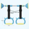Auto-plaza 2 Pairs Gymnastics Rings, Adjustable Strap Strength Training Pulling