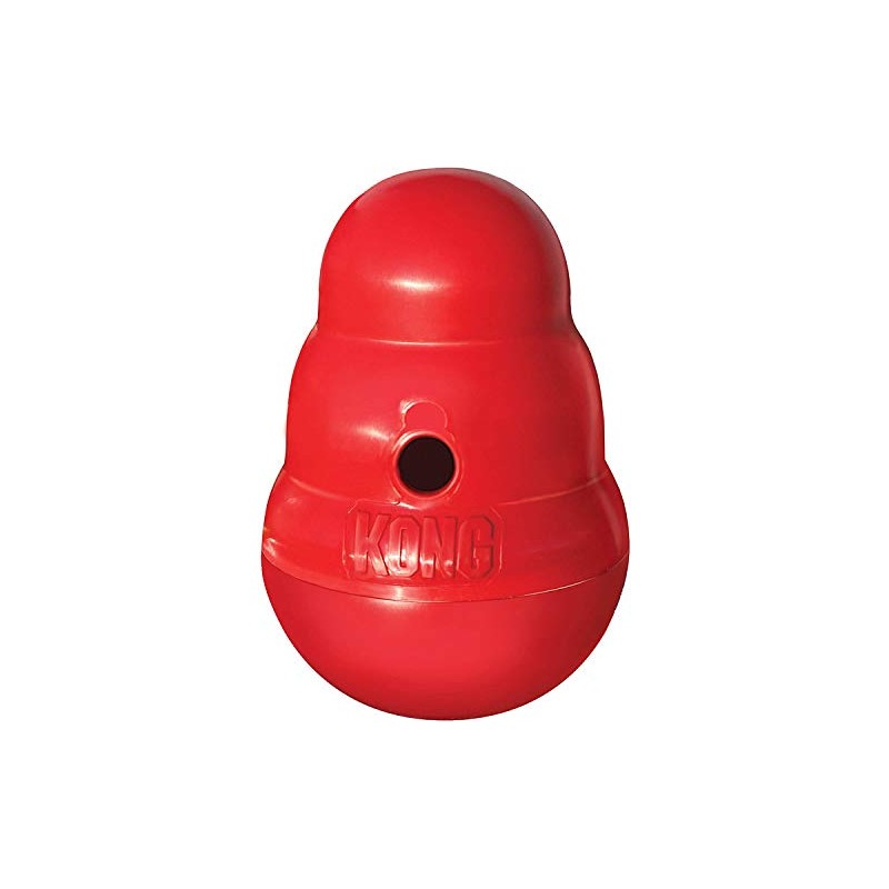KONG Wobbler juguete para perro, peque o 5 pulgadas