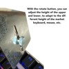 Computer Keyboard Clicker, Adjustable Physical Clicker Auto Random Click, Mouse