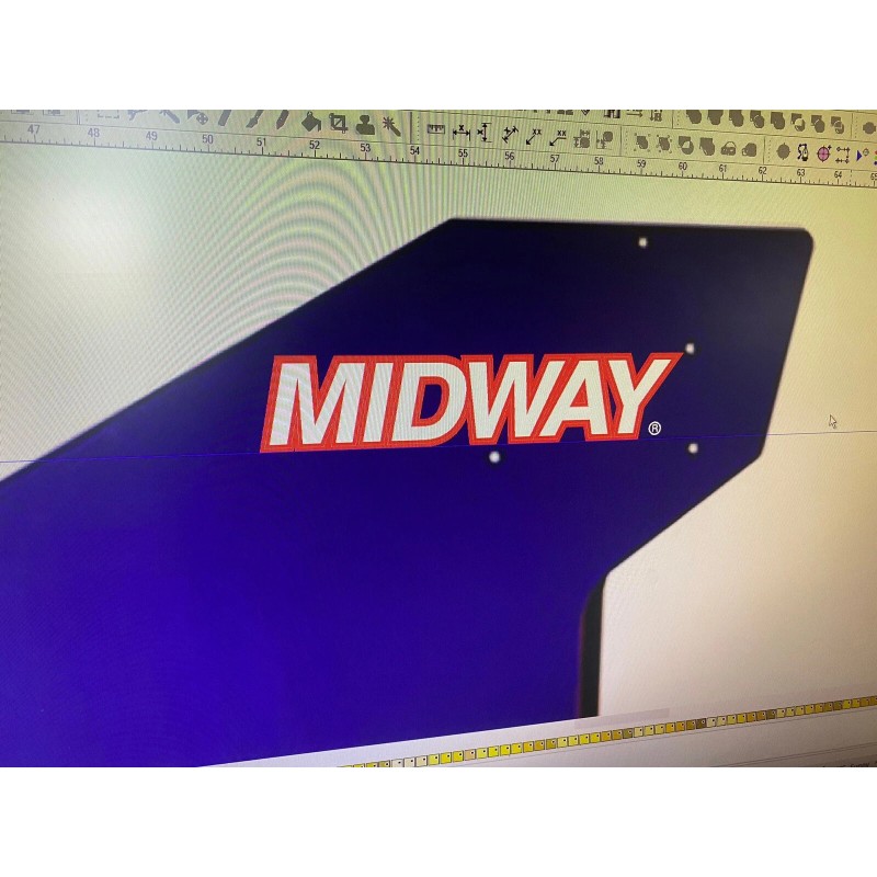 Arcade1up Arcade 1 up Terminator 2 midway Decals