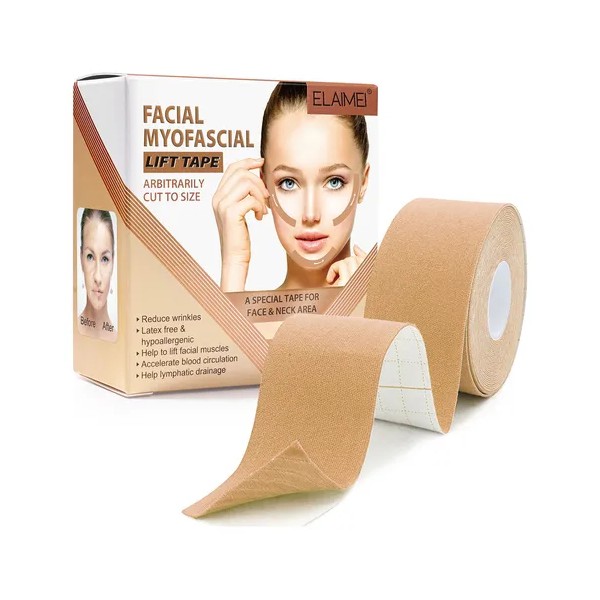 Parches Antiarrugas Con Cinta De Estiramiento Miofascial Fac