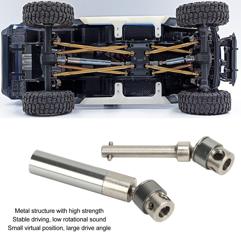 RC Car Drive Shaft Metal Middle Transmission Shaft Replacement for