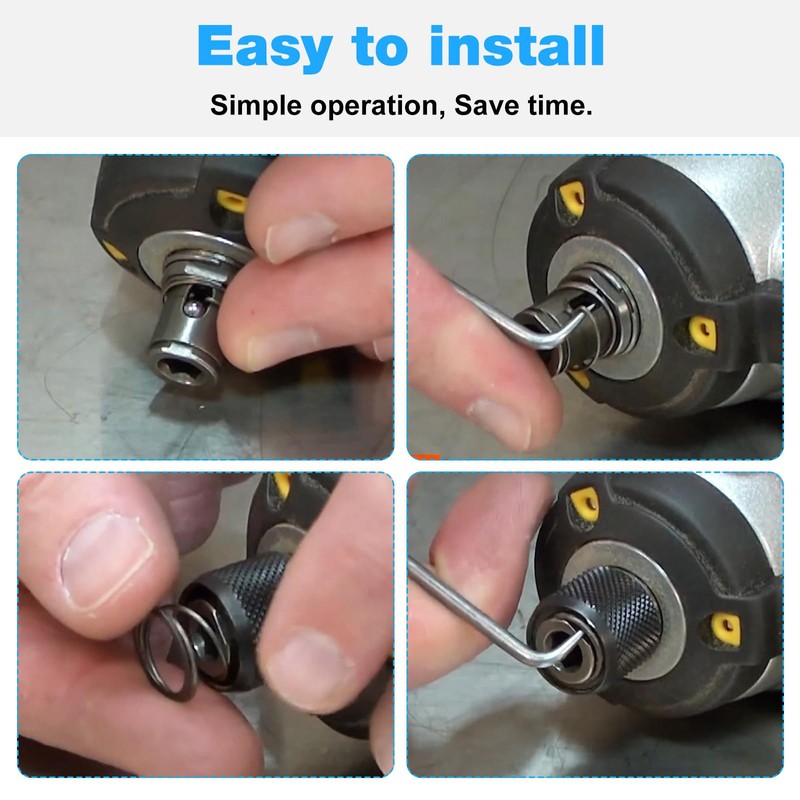 Updated DCF885 Impact Driver Spring Kit FOR Dewalt 20 V