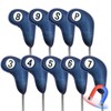 Golf Headcovers Magnetic Iron Magnetic Closure 9/11 Pack (3-9, A,