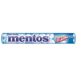 Kracie Foods Mentos Mint, 1.3 oz (37.5 g) x 12 Packs x (2 Cases)