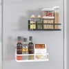 Magnetic Spice Rack, 95store Magnet Refrigerator Spice Shelf Organizer for