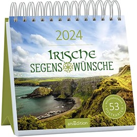 Postkartenkalender Irische Segenswünsche 2024