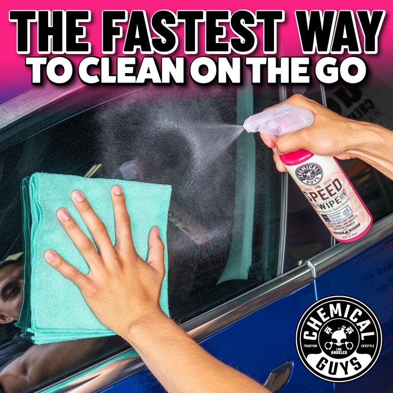 Chemical Guys WAC_202_1602 Speed Wipe Spray Gloss & Quick Detailer,
