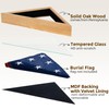 Flag Display Case for 5' x 9.5' American Veteran Burial