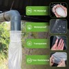 LALAGO 10 m gutter hose roll transparent for drain pipes