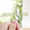 OWUDE 60PCS Screw Hooks, Cup Hooks Heavy Duty, Small Hanging