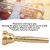 Trumpet Mouthpiece Metal Wind Musical Instrument Replacement Parts Accessories for