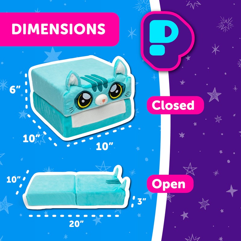 Pillow Cube Kid Cube - Toddler Pillow, Animal Pillows for