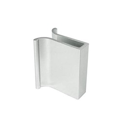 Gordon Glass Co. Brite Chrome Frameless Shower Door Slip-On Finger Pull