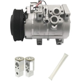 RYC Automotive Air Conditioning Compressor and A/C Clutch Kit KT B032 (Fits Toyota Sienna 3.3L 2004-2005)