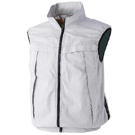 Yamashin YAMASHIN Kamikaze Wear Vest, 12 V Blast Fan YMV2-G1-L [Clothes Only] Ash Gray/L Size