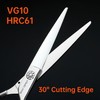 Professional Barber Hair Cutting Scissors - 6 Inch Haircut Shears,