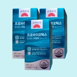 Korea Eundan Probiotics Lactobacillus Special Fit 10 Billion Premium 4 Types of Lactobacillus 3 Boxes 3 Months Supply / 고려은단 프로바이오틱스 유산균 스페셜핏 100억 프리미엄 4종 유산균 3박스 3개월분