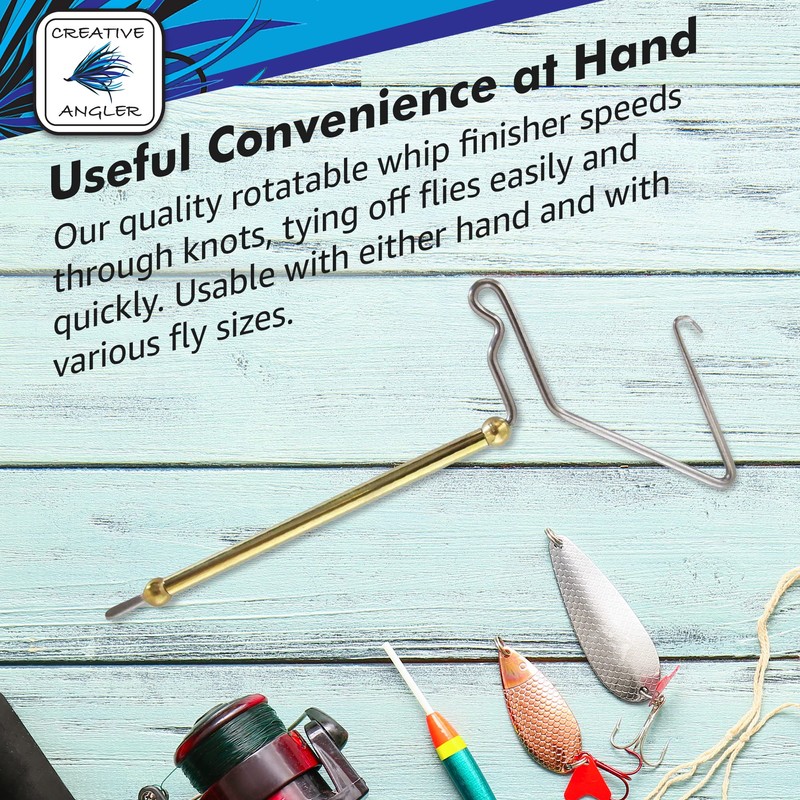 Creative Angler Rotatable Whip Finisher for Fly Tying/Tying Flies