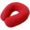 Wolf Essentials Neck Pillow Adult Cozy Soft Microfiber, Red