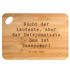 Mr. & Mrs. Panda Bamboo Chopping Board Saying Bass Guitar Relaxed Gift Music Chopping Board Wooden Breakfast Board Chopping Board Serving Board