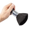 TRIXES Black Hairdressing Salon Neck Brush Hair Duster