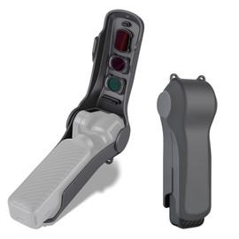 Walking Way Protective Case for DJI Osmo Pocket 3/4 & Xtra Muse/2, Hard Shell Carry Case with Filter Storage, Anti-Scratch PC Protective Cover with Soft Lining, Portable for Travel/Storage, Gray