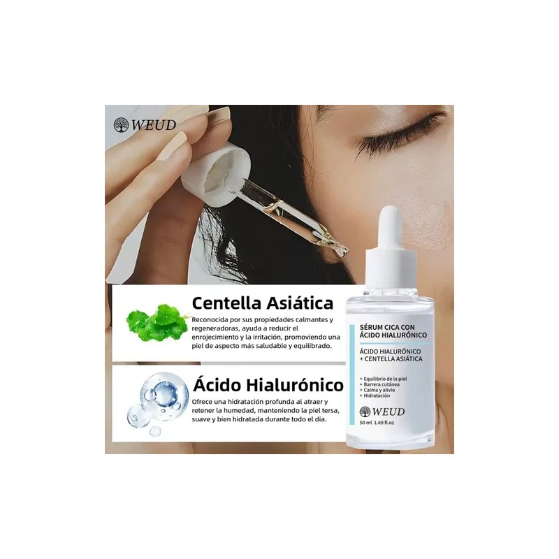 250ml Sérum Calmante Hidratante Coreano Con Acido Cica