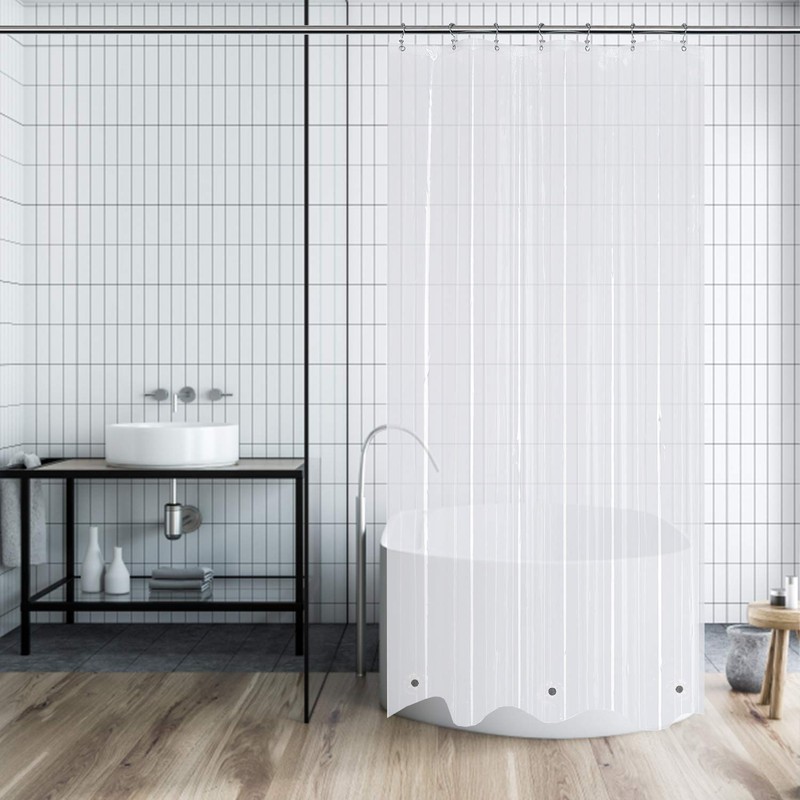 Mrs Awesome Small Stall Shower Curtain Liner 36 x 72