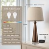 Seealle Modern Table Lamps Set of 2 - Touch Bedside