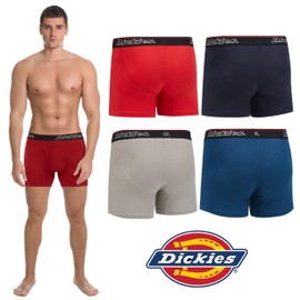 Dickies Mens Boxer Briefs Cotton Underwear for Men 5 Pack