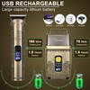 Hatteker Professional Hair Clipper Electric Razor Foil Shavers for Men