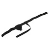 Inguinal Hernia Belt Adjustable Black PVC Gel Bag Soft Foam