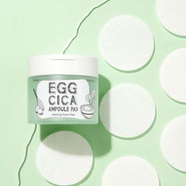 too cool for school [2EA] Too Cool for School Egg Cica Ampoule Pad 160g (70 sheets) x 2 / [2EA] 투쿨포스쿨 에그 시카 앰플 패드 160g (70매)x2