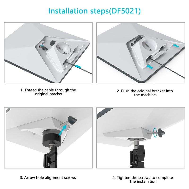 1/4" Screw Mounting Adapter for Starlink Mini-Perfect for Tripods and