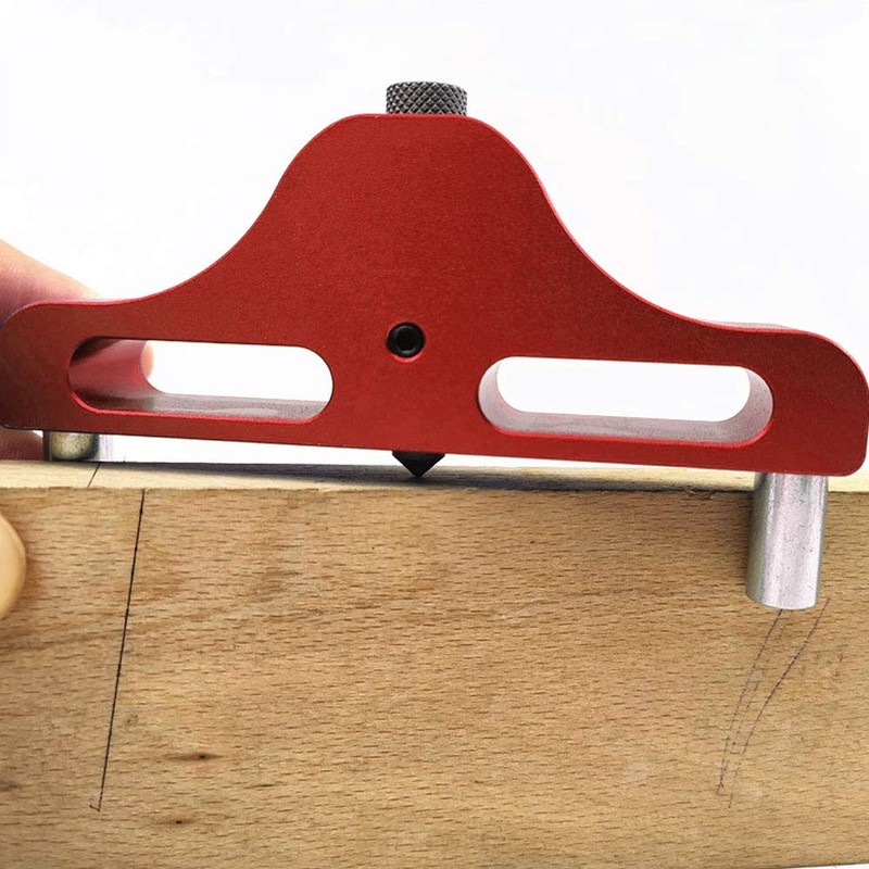 Uadme Centre Finder Line Scriber, Resistant Aluminum Alloy Scribing Marking