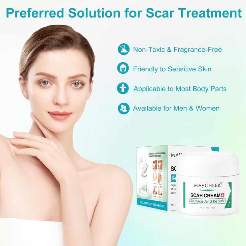 Scar Cream, Scar Ointment, Stretch Mark Cream, Scar Remove Cream