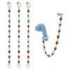 DELORIGIN 2 Pairs of Anti-Loss Earring Bands for Airpods Brass