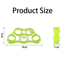 3 Pieces Finger Trainer - Finger Expander for Rehabilitation, Muscle Building, Climbing & Stress Relief