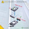 WorkDone 2 Pack - 3.5 Inch Hard Drive Caddy Tray