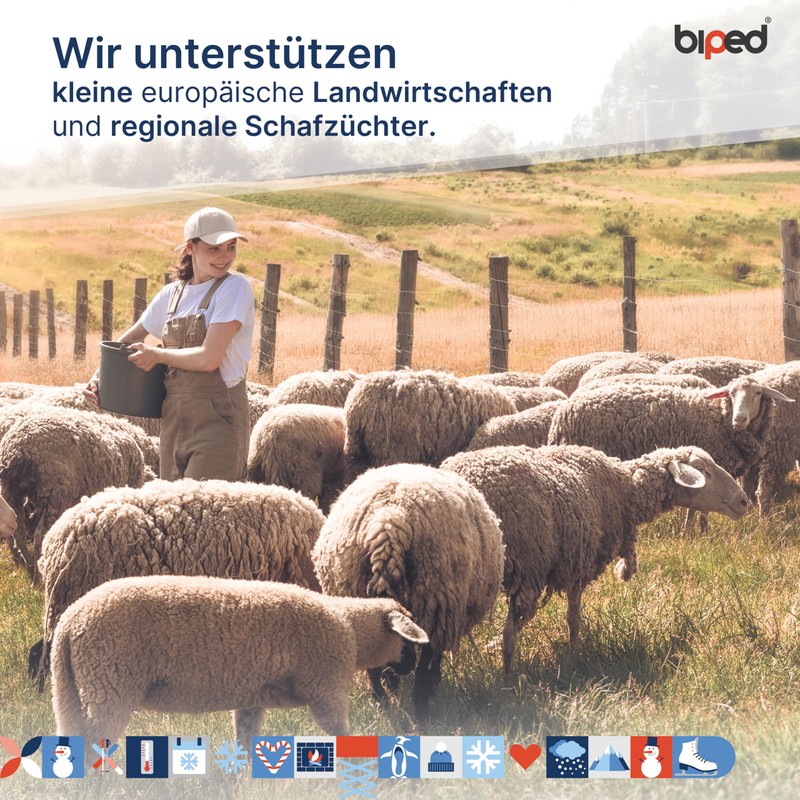 biped z1015 Extra Thick Lambswool Insoles – Set of 2