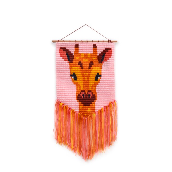 sozo growing up creative Giraffe 3D Wall Art Needlepoint Kit