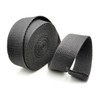 CRAFTMEMORE Black Webbing, Natural Cotton Webbing, Ribbon for Arts &