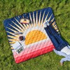 Weatherproof Vintage Outdoor Blanket (60in x 72in) - Portable Picnic