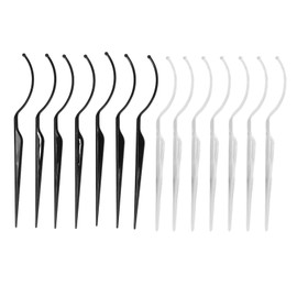 Exhibidor de 14 pestañas postizas  Soporte lavable y reutilizable para extensiones de pestañas postizas  Diseño ergonómico para salones de belleza... 