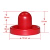 4 Pcs Air Hockey Pushers with 8 Pcs Pucks -