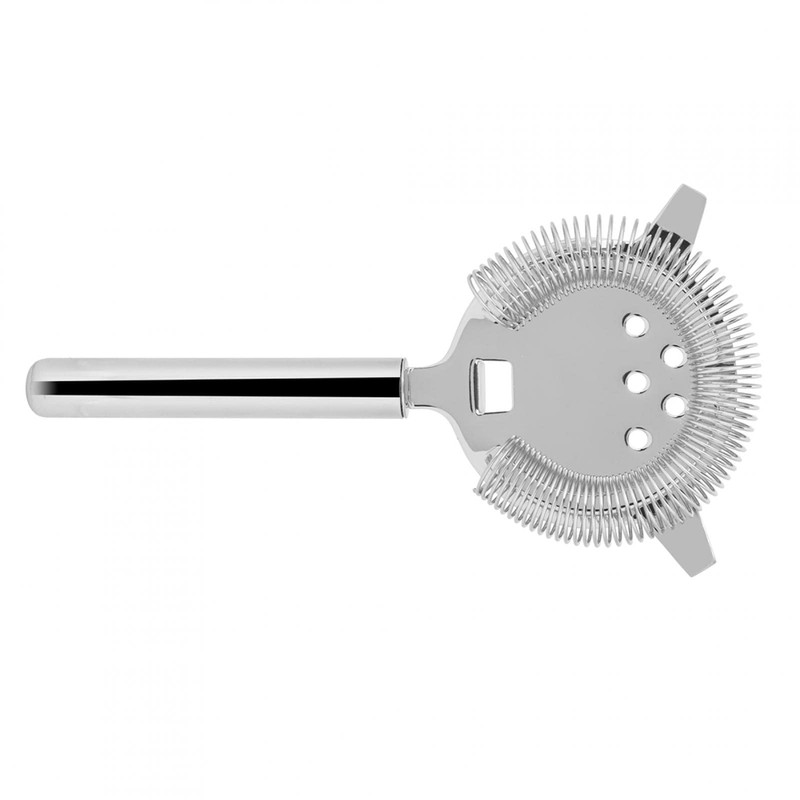 Raguso Stainless Steel Cocktail Strainer Professional Hawthorne Cocktail Strainer Filter